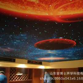 喷绘星空顶满天星银河星系图案炫彩星空顶多图案喷绘星空顶环保