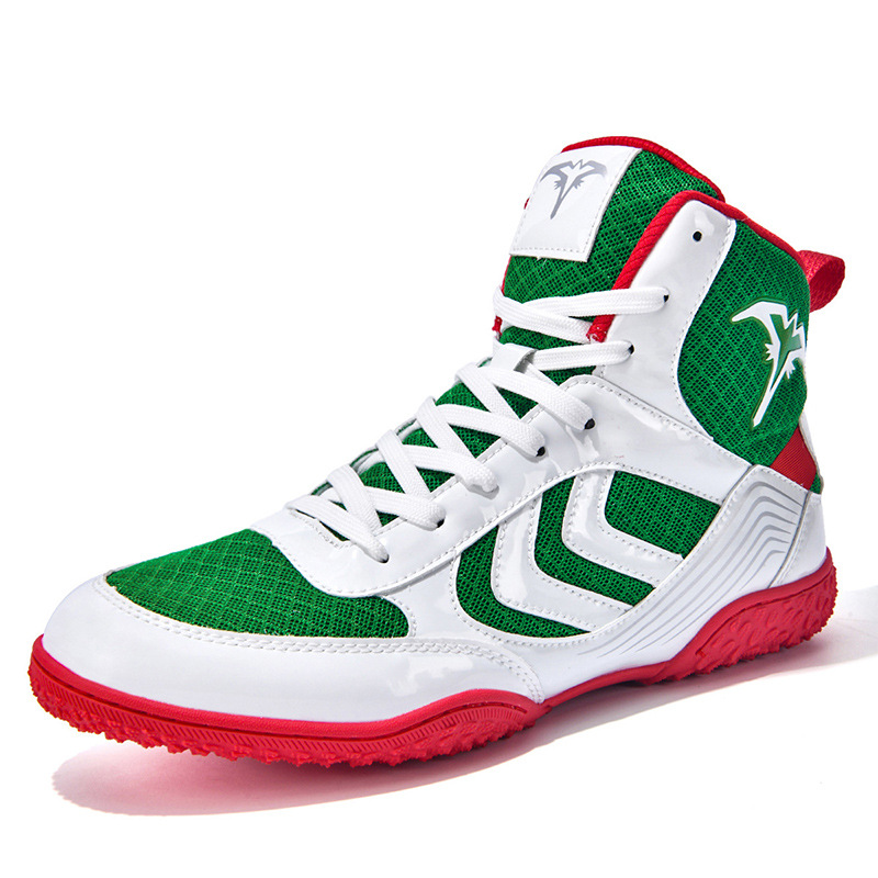 Factory Direct Sales Boxing Shoes, Wrestling Shoes, Professional Fighting Shoes, Fighting Shoes, Wrestling Shoes, Sanda Shoes, Men's and Women's Training Fitness Shoes