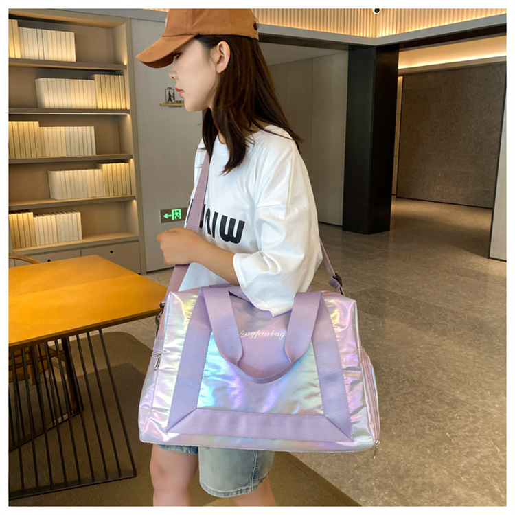 Femmes De Base Des Sports Couleur Unie Polyester Voyage Sacs display picture 5