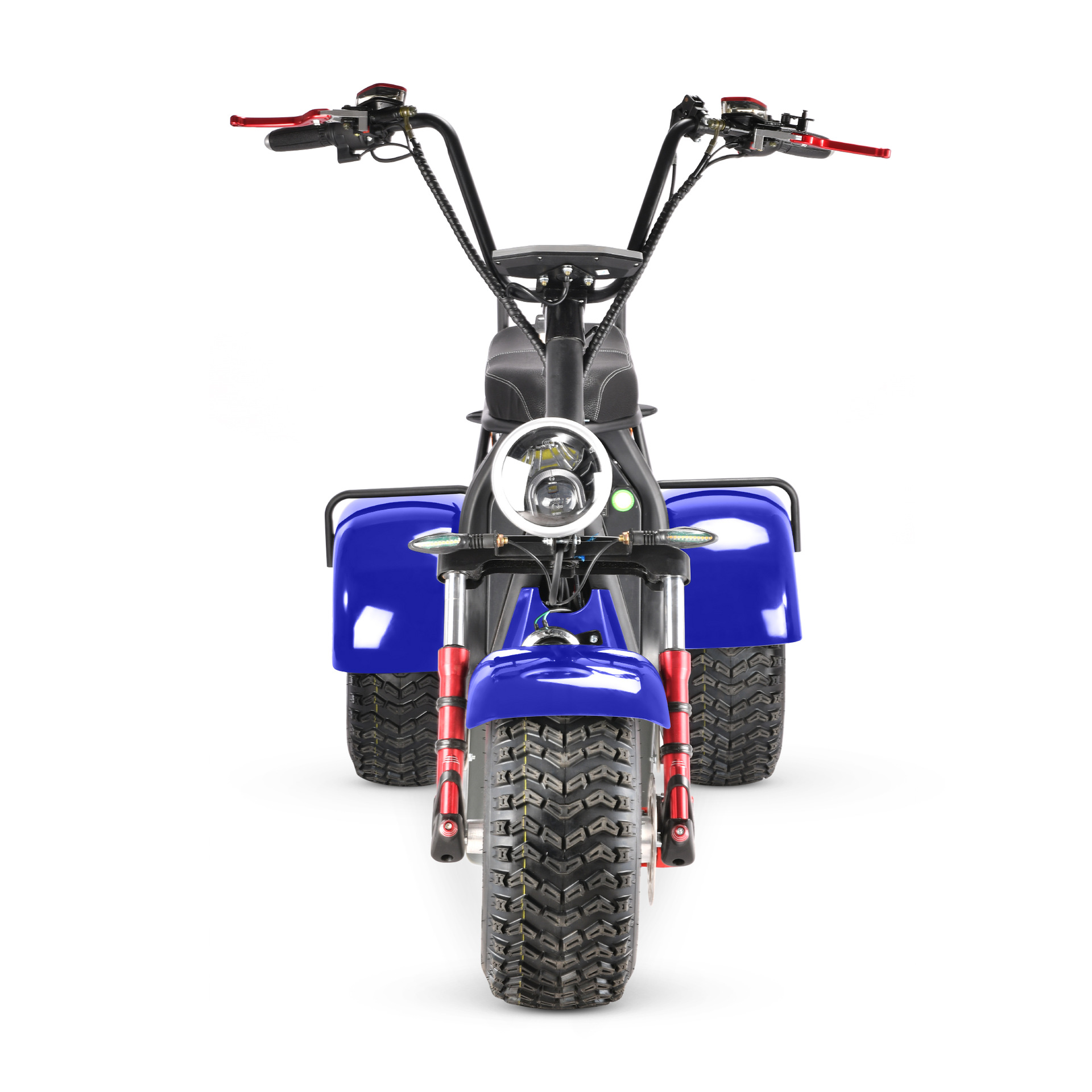Eec Adult Mobility Scooter Dual-Drive Left and Right Swing Large Seat Cushion Single Bar Three-Wheel Motorcycle Harley Electric Vehicle