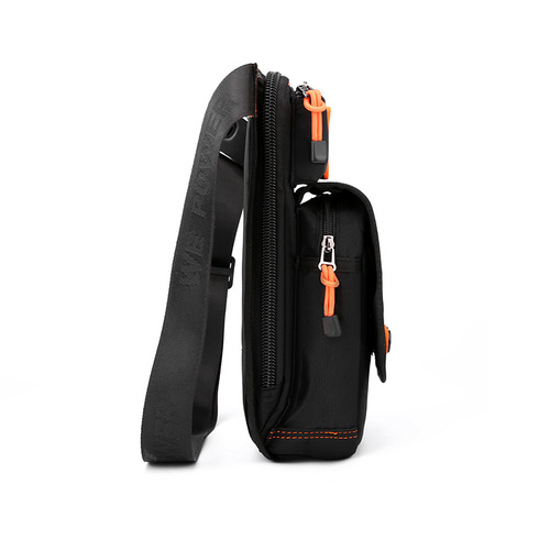 Cross-border new cycling leg bag outdoor sports close-fitting waist bag casual men's chest bag large capacity single-shoulder crossbody bag