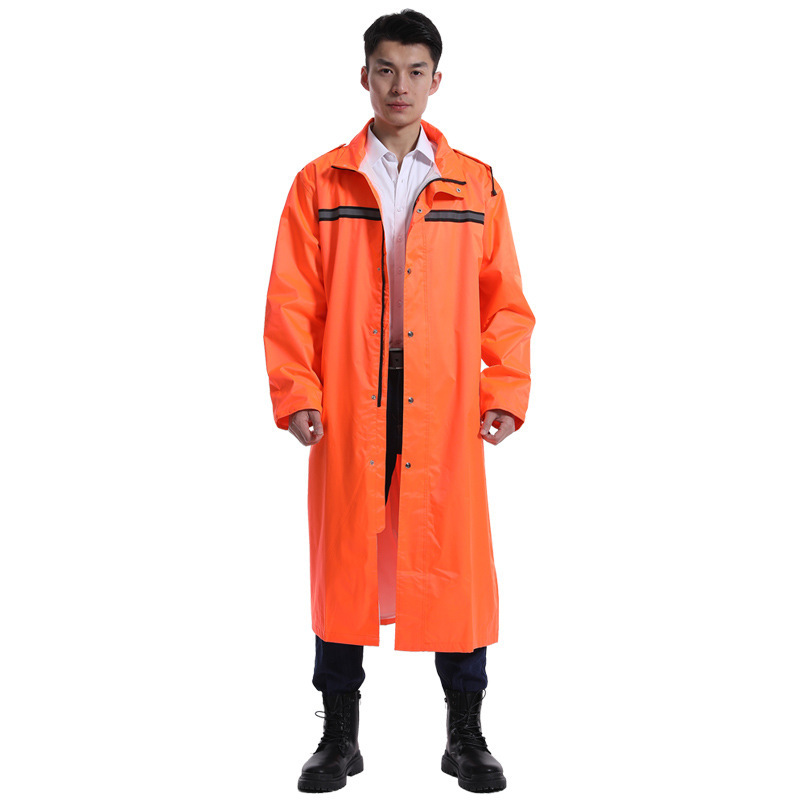 Reflective Raincoat Coat Long Anti-riot Poncho Adult Men's Female Single One-piece Full Body Rain Suit Waterproof Top Reflective Raincoat Coat Long Anti-riot Poncho Adult Men's Female Single One-piece Full Body Rain Suit Waterproof Top