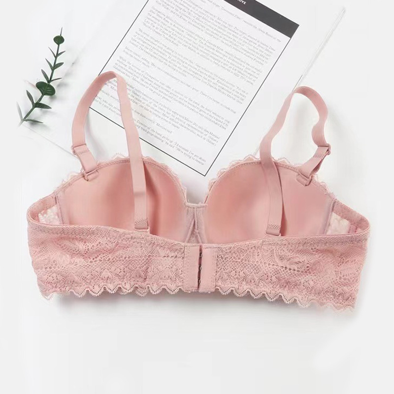 1 / 2 1⁄2 taza ajustable sujetador de encaje femenino ropa interior damas anti-caída reunida sujetador del sudeste asiático