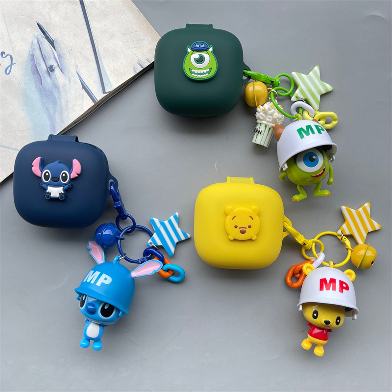 Suitable for Magic Sound Beats Fit pro2 Protective Case True Wireless Bluetooth Headset Personality Cartoon Silicone Soft Case Suitable for Magic Sound Beats Fit pro2 Protective Case True Wireless Bluetooth Headset Personality Cartoon Silicone Soft Case