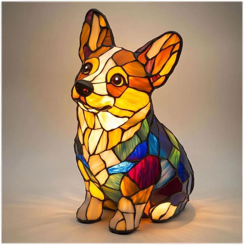 跨境Cat Lamp-Dachshund Lamp-Bigfoot Lamp树脂雕像LED灯摆件|undefined