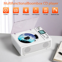 CD播放机随声听CD机光盘音乐播放器便携式蓝牙音响FM收音蓝牙便携