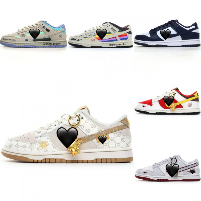 Putian Shoes Sb Dunk Low Joint Low-Top Classic Versatile Sneakers Non-Slip Wear-Resistant Casual Sports Shoes