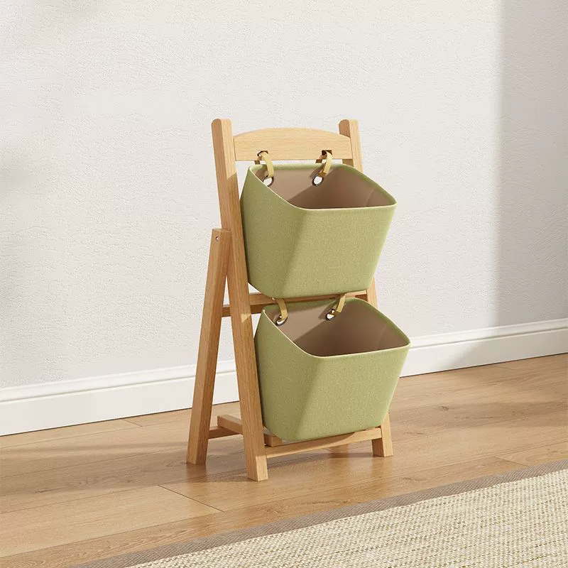 Стеллаж для хранения в гостиной, закуски в спальне, многослойная стойка для хранения мелочей, стеллаж для хранения игрушек, стеллаж для отделки из цельного дерева, дом для хранения