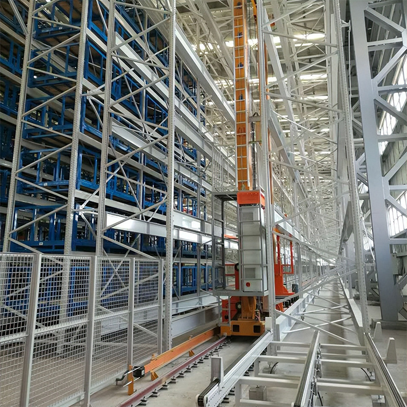 Manufacturer's heavy-duty storage warehouse shelf system control…