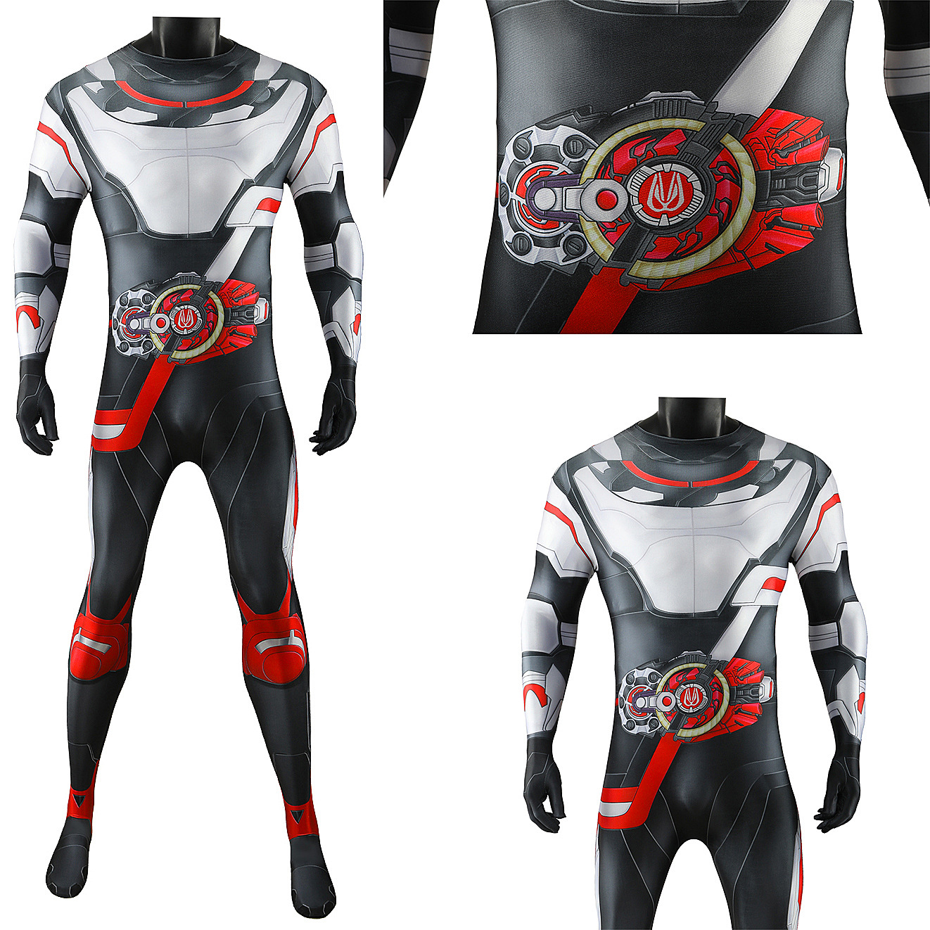 GEATS KAMEN RIDER Jumpsuit Ukiyo Ace Suit Halloween Cosplay