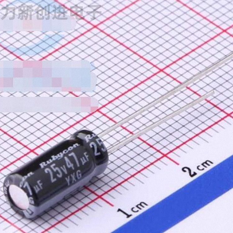 25YXG47MEFC5X11描述47uF 25V电解电容器