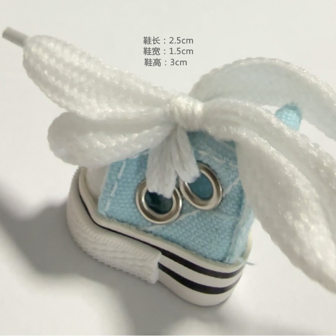 2.5cm 롱 라이트 블루