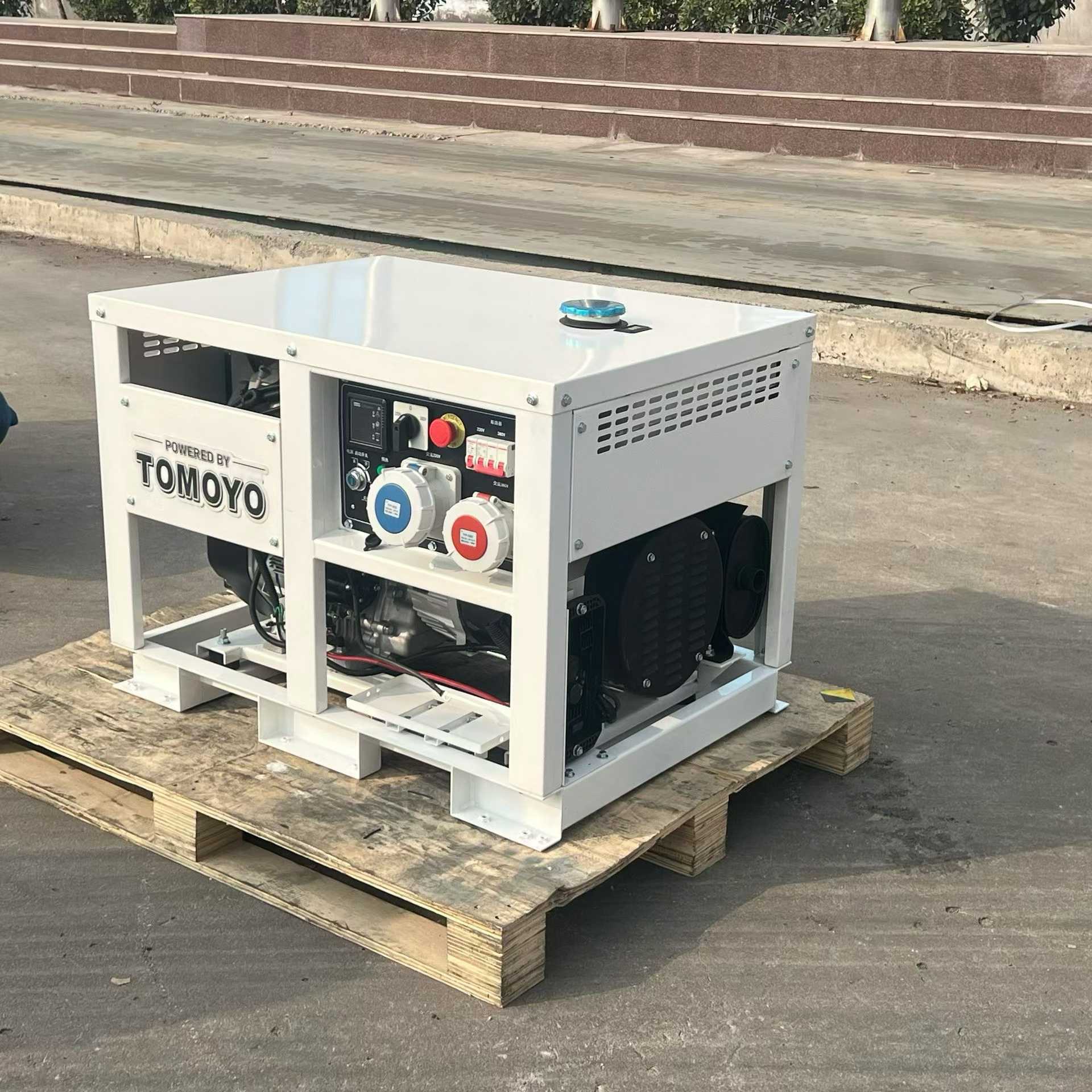 20KW generador diesel de alta potencia Dazawa Power 380V motor de cobre puro suministro de energía de reserva de emergencia a bordo