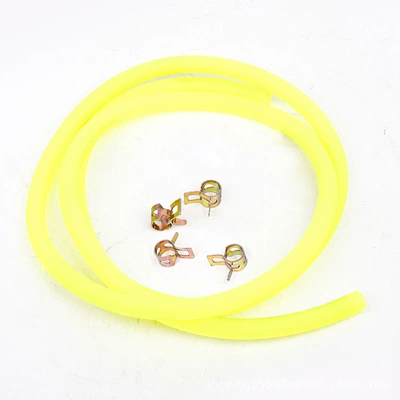 Oil Pipe with 4 Clamps – Tubing - fluorescent-2m-with-4-wide-clips