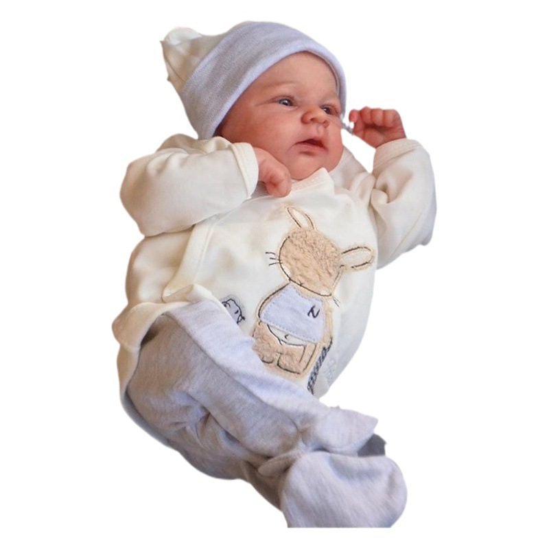49cm simulación bebé reborn muñeca transfronteriza e-commerce suministro entrega de una sola pieza Amazon
