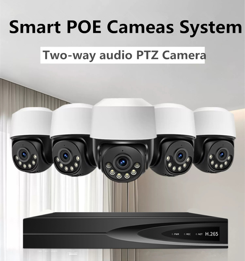 Acarte 4K CCTV HD camera system 8MP PoE