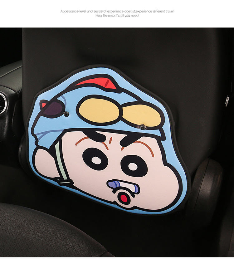 Car Anti-Kick Pad Cartoon Cute Children's Seat Back Anti-Scratch Pad Universal Decorative Rear Seat Anti-Kick Pad Xiaoxin Cross-Border Export