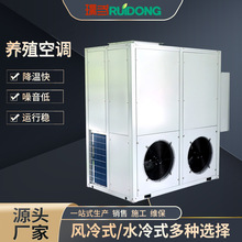 养殖采暖降温设备大棚畜牧水冷食用菌房蘑菇花卉空调机组节能高效