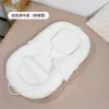 White anti-spitting two in one