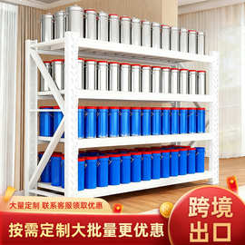 钢制货架仓库用展示架铁架加厚500kg承重库房仓储置物架重型货架
