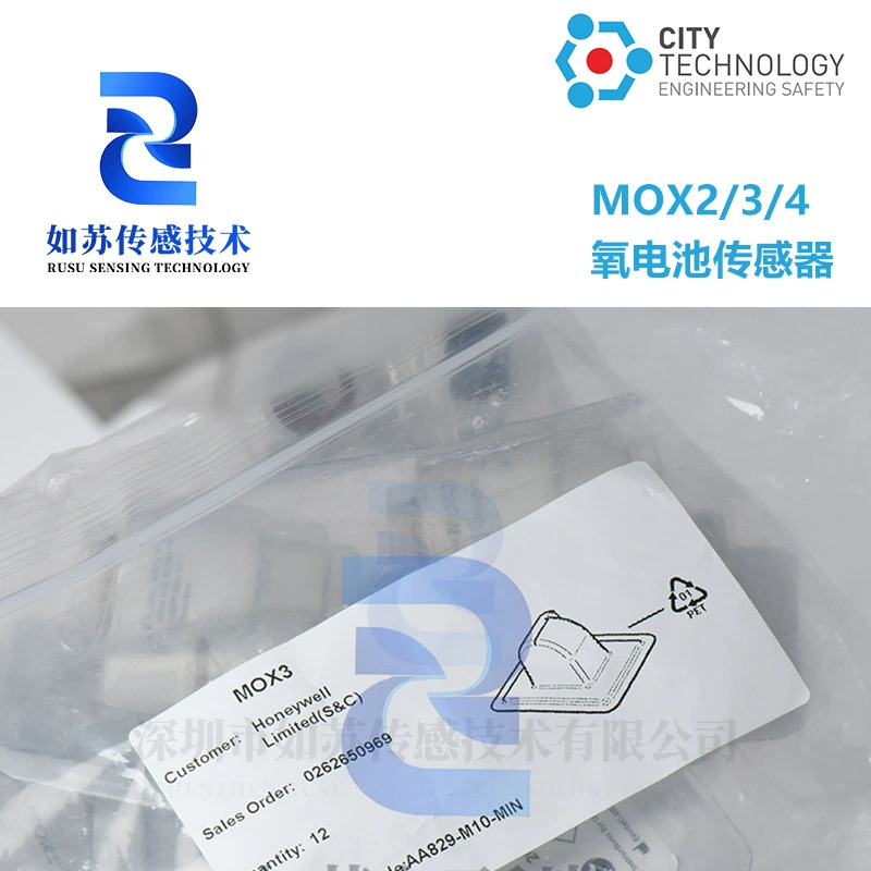 [Новый и оригинальный] Британский CITY кислородный сенсор MOX3 MOX2 MOX4 кислородная батарея MOX-3 в наличии