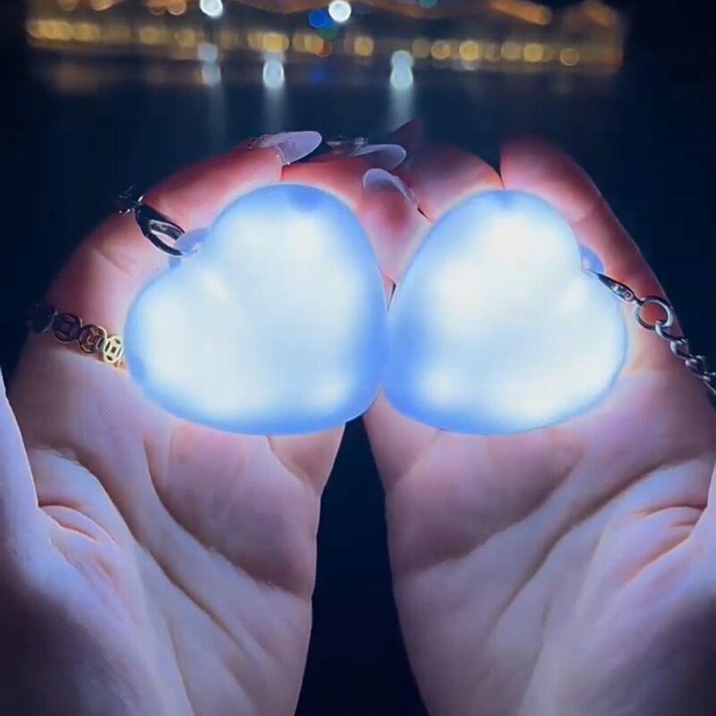 ラブナイトライト寝室睡眠ライトかわいい雰囲気ライトインターネット有名人のベッドサイドランプ充電式タッチセンサーライト|undefined