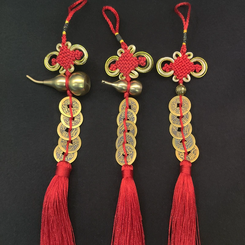 Фулу Таунхаус Hulu Five Императоров Деньги Настоящая Медная Монета Кулон Пномпень Богатый Узел Полые Висячие Ювелирные Изделия Китайский Маленький Подарок