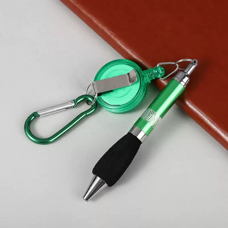 1 Piece Solid Color Class Learning ABS Plastic Casual Preppy Style Ballpoint Pen display picture 2