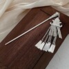 Advanced Chinese hairpin with tassels, Hanfu, hair accessory, cheongsam, Chinese style, high-quality style