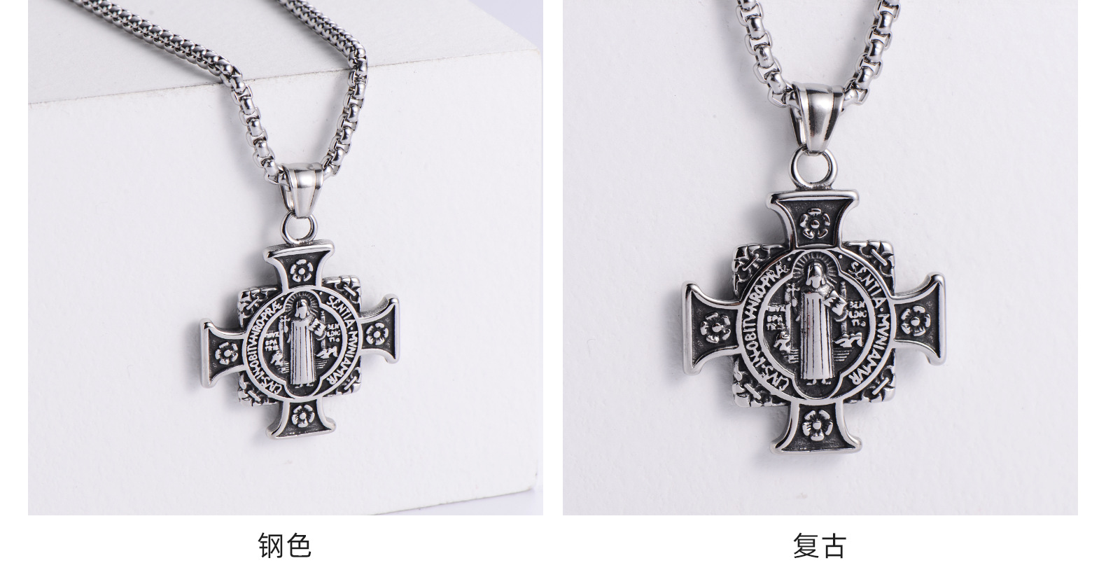 15g Weight 18K Gold Plated Plating Material 304 Stainless Steel Chain Material Business, Festival Occasion 304 Stainless Steel Material Cartoon Character Pattern Men'S Gender Fashion Style Fashion Cartoon Character 304 Stainless Steel 18K Gold Plated Men'S 无