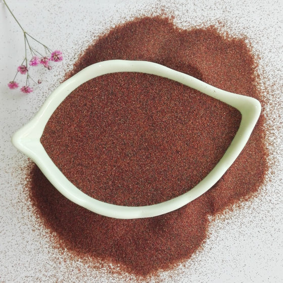 Factory supply in stock garnet sand water knife sand 80A
