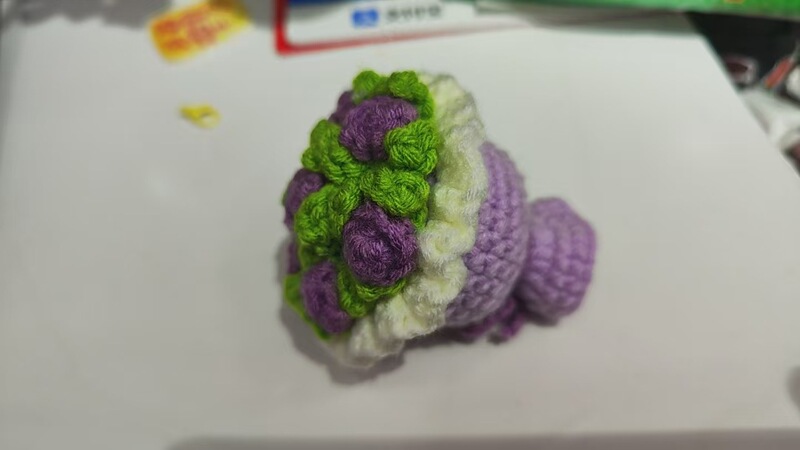DIY创意毛线编织迷你手捧花情人节母亲节钩织花束钥匙扣包包挂件|undefined