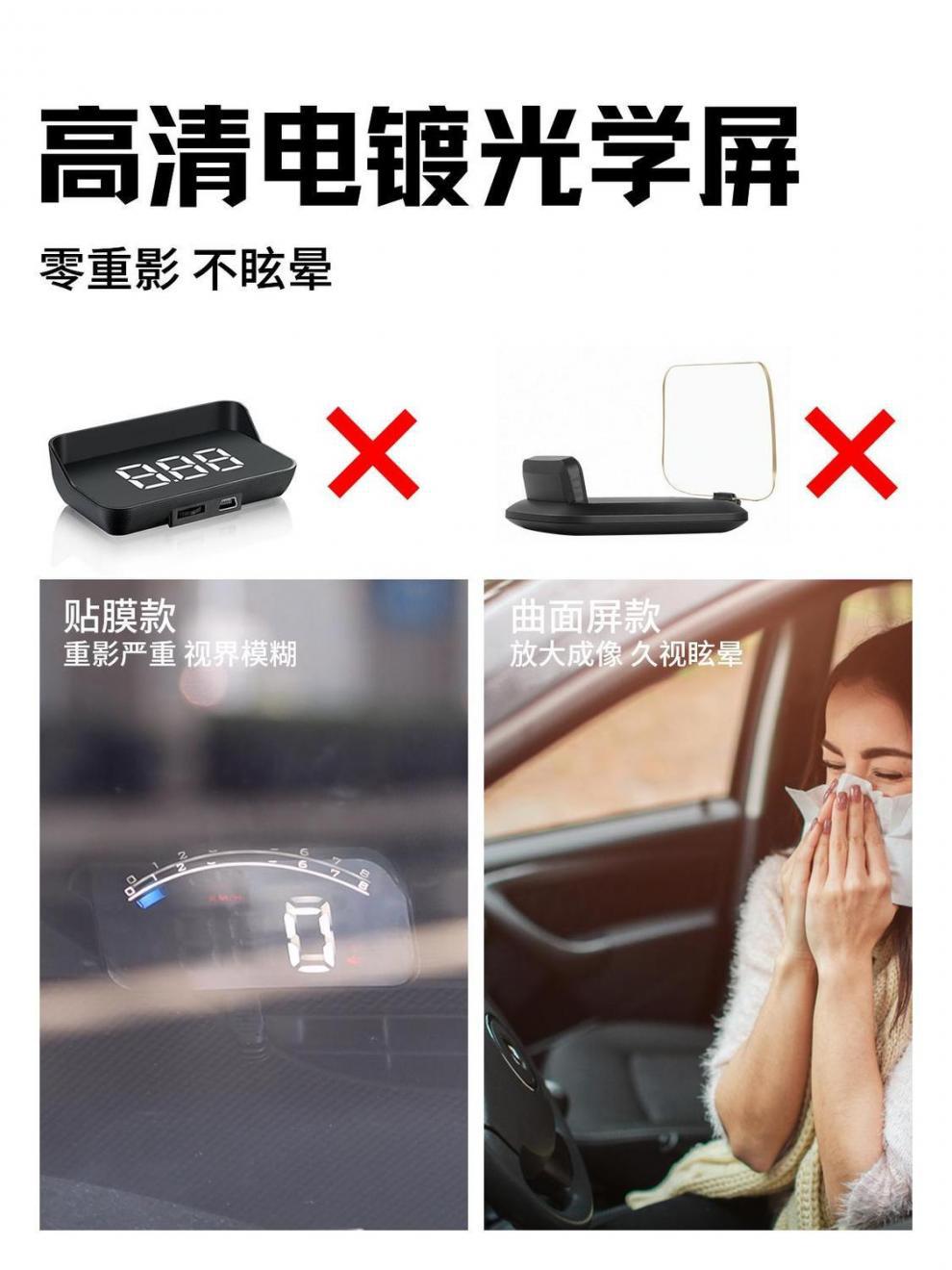 L5U Youze has been connected to Mijia APP high-performance head-up display HUD