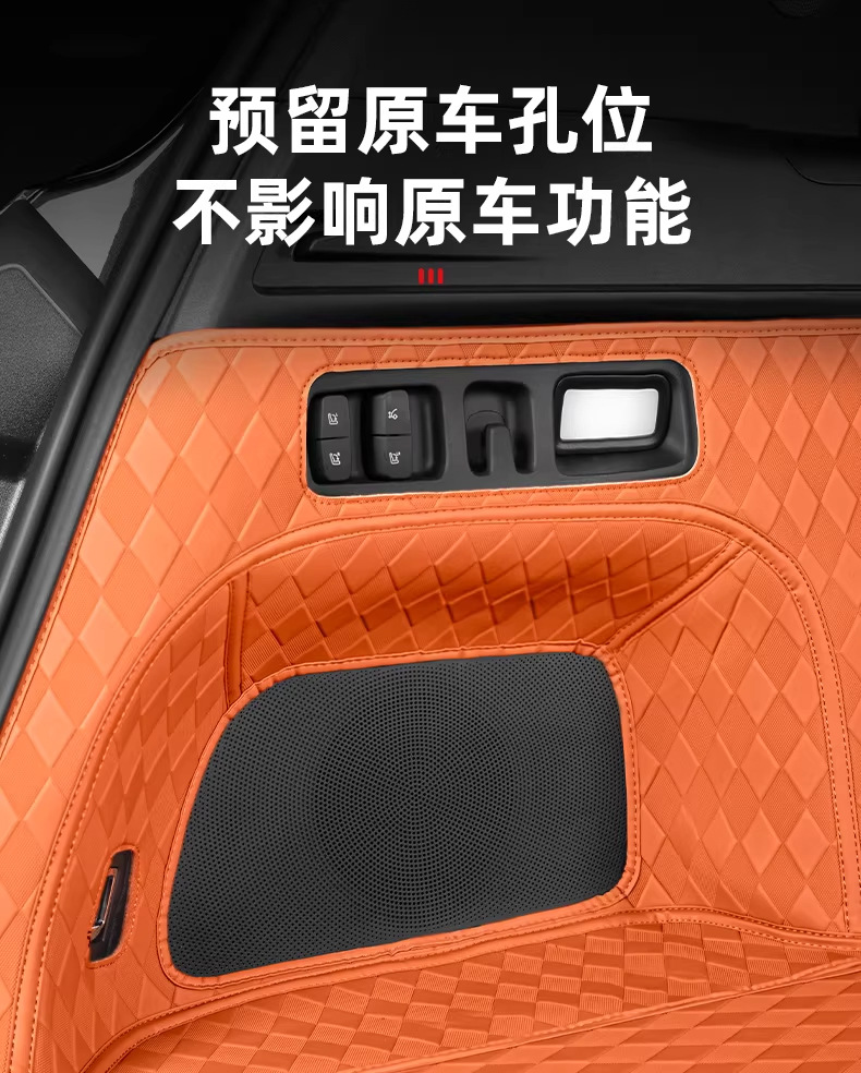 Suitable for the New Aito M7/M8 Five- and Six-Seater Models, Full-Coverage Trunk Mat, Interior Decoration Accessories