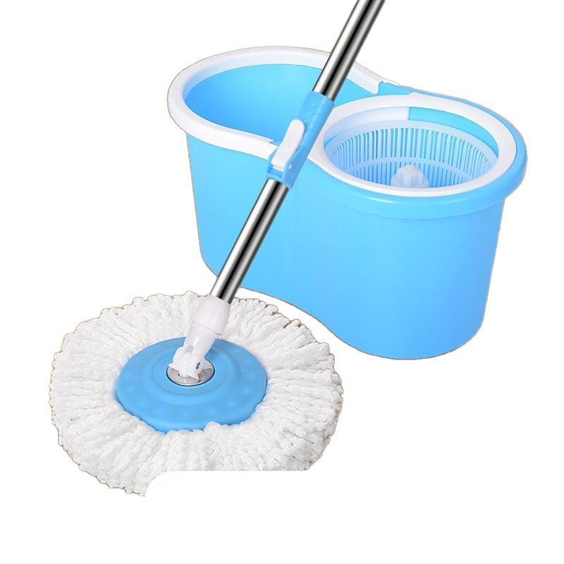 Suministro transfronterizo de barril de trapeador doméstico, barril de limpieza, barril de cesta de plástico con ruedas, barril de trapeador perezoso, conjunto de barril de trapeador