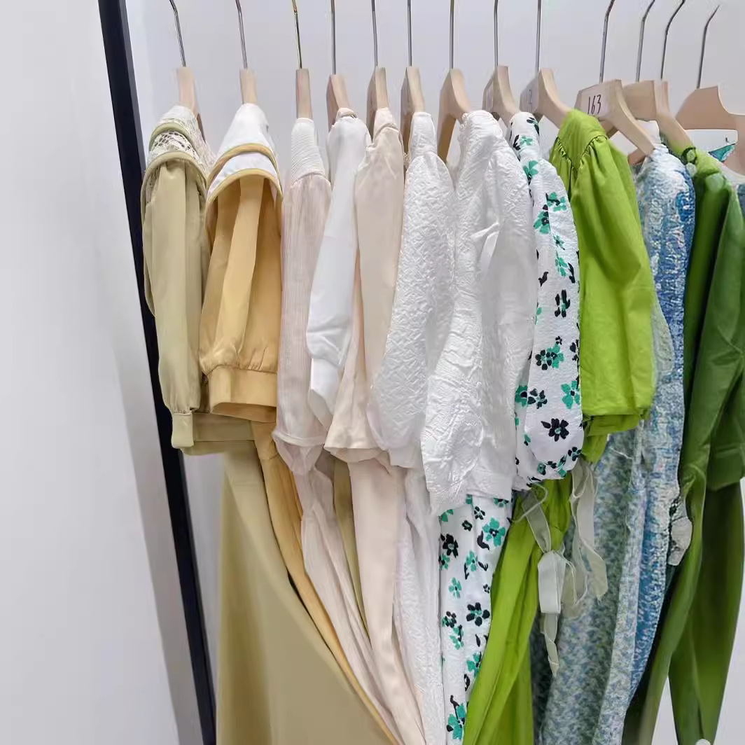 雪纺连衣裙女2024新款夏季小个子A字裙日系甜美小清新碎花连衣裙