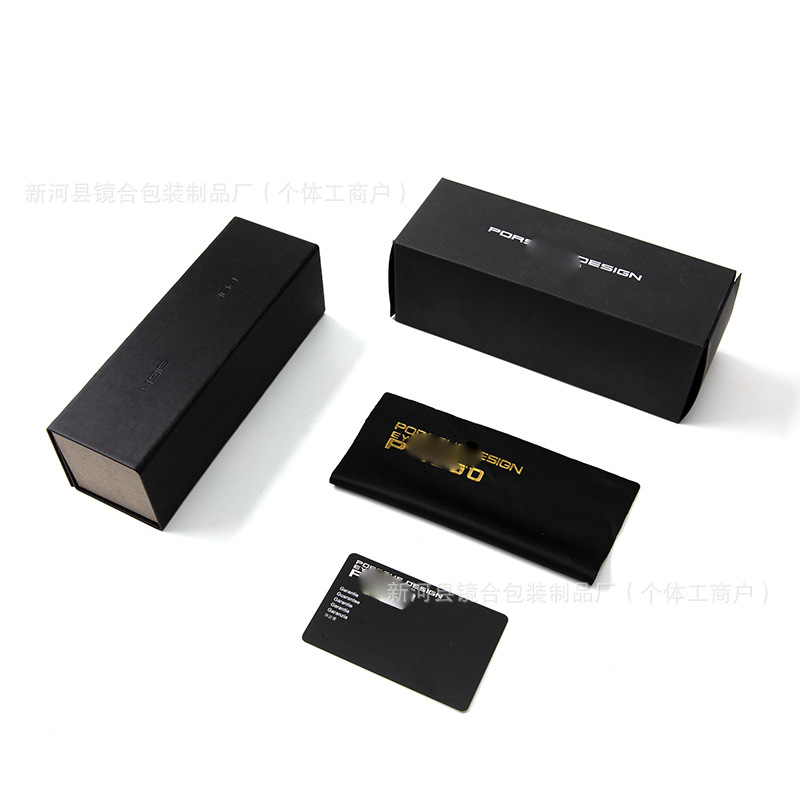 Spot al por mayor nueva caja de gafas de marca de alta gama de moda caja de gafas de sol de alta gama caja de embalaje completa