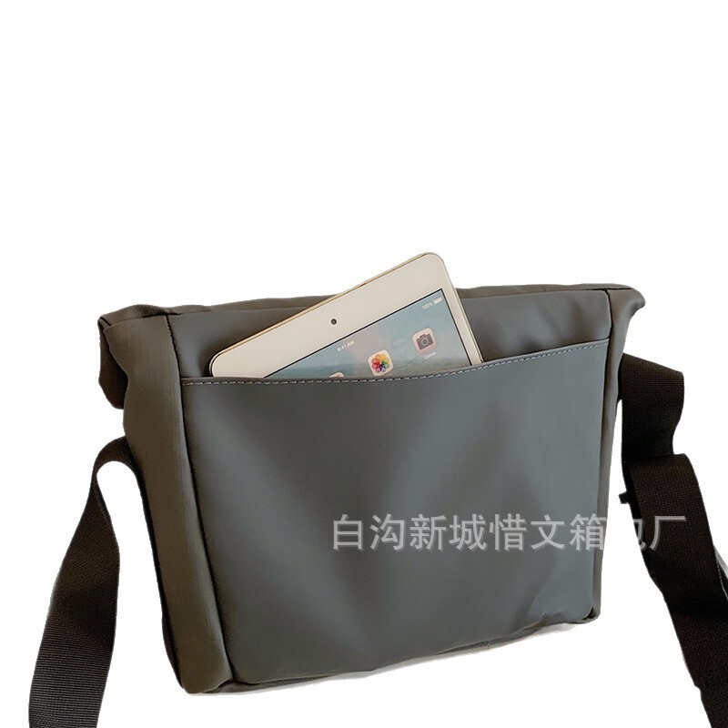 跨境新款男包潮牌工装男士通勤单肩包轻便大容量休闲百搭斜挎包|undefined