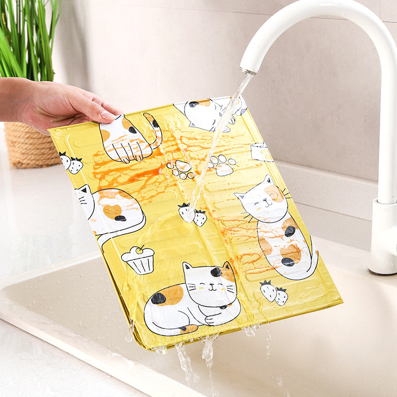 Y kitchen stir -fry oil baffle folding home stove tong resistance…