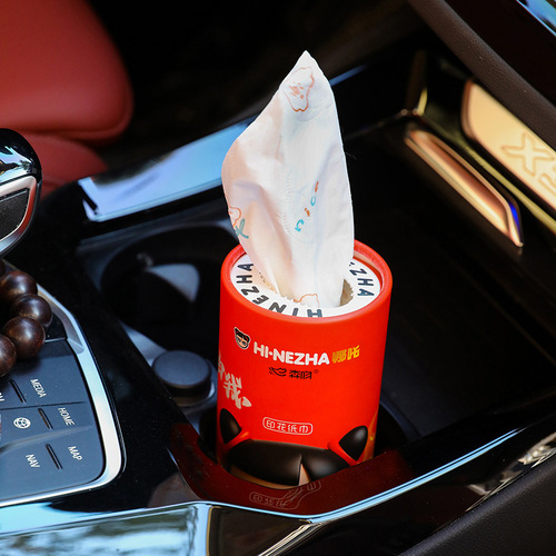 Authentic License Nataku Print Tissue Carton Car Tissue Holder with Printed Tissue Car Carton