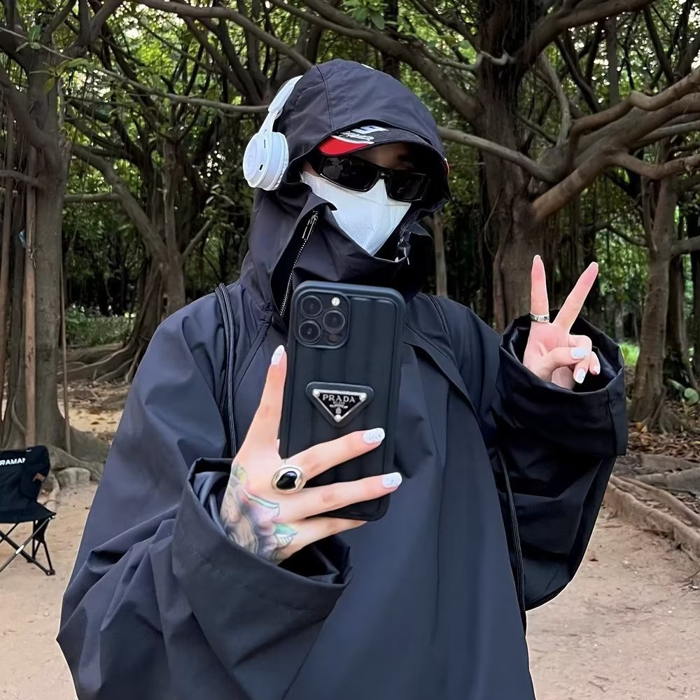 Ins High Street Trend Brand 2024 Primavera y otoño Chaqueta guapa Estilo de Hong Kong para hombres Estilo Harajuku japonés Chaqueta suelta de tendencia coreana