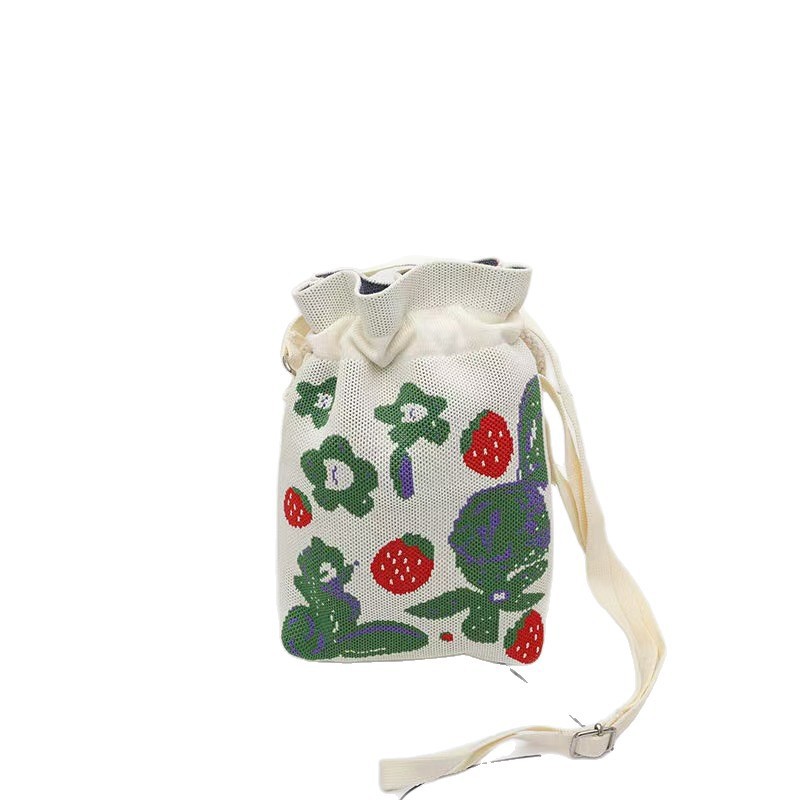 Neue Umhängetasche für Büroangestellte mit niedlichen Cartoon-Motiven, beliebte gestrickte Handytasche_voghion.com