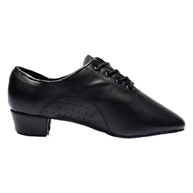 Мужская Современная обувь Обувь для латинских танцев Обувь для бальных танцев Обувь для квадратных танцев Обувь для занятий в помещении Черная обувь для учителей Внешняя торговля Оптовая продажа