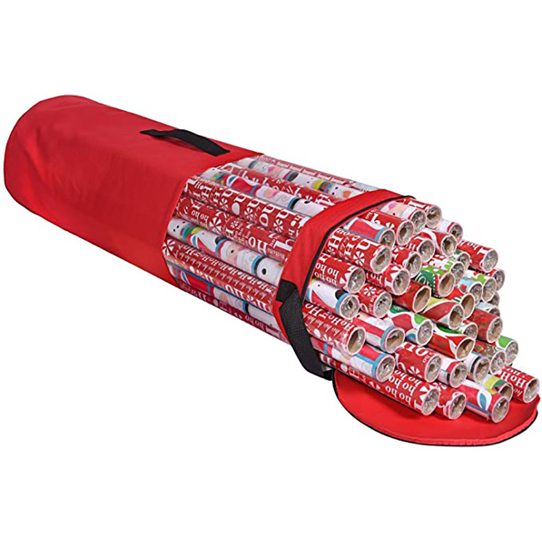 クロスボーダー包装紙収納袋クリスマスプレゼント包装収納袋40インチpvc透明袋ハンドル収納袋|undefined