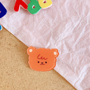 Tengyi ins viento lindo de dibujos animados acrílico cachorro broche insignia al por mayor ropa bolso colgante joyería pin