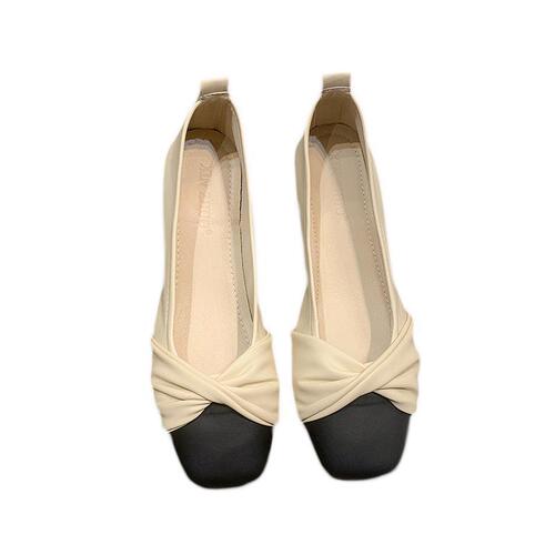 Women's Summer Slip-on Soft Sole Gentle Evening Flat Mary Jane Shoes 2024 Spring New Arrival Grandmother