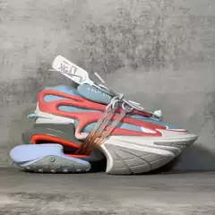 Authentic Paris Balmain Airship High-End New Luxury Men's and Women's Thick-Soled Three-Dimensional Design Height-Increasing Dad Shoes