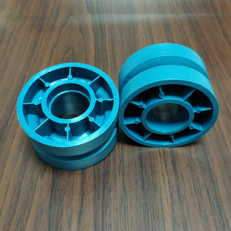 厂家80厘塑料托轮 主动轮 从动轮 移栽机滚轮 组装线配件头尾轮
