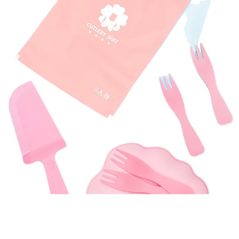 Одноразовая посуда, тарелка для обеда, экологичный набор