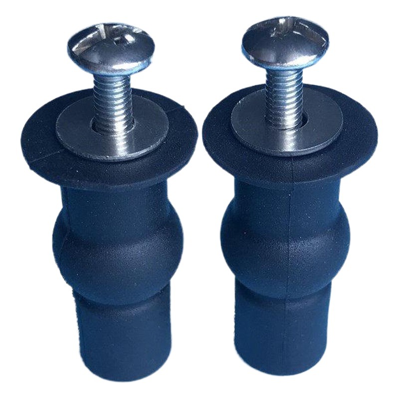Universal Rubber Toilet Cover Accessories Stainless Steel Toilet Cover Mounting Screws Smart Top Expansion Bolts